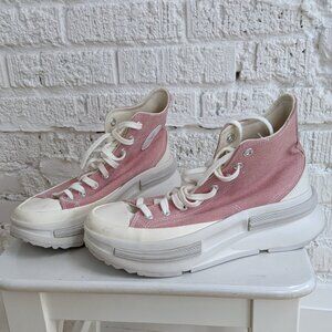 NEW NEVER WORN PINK CONVERSE ALLSTAR HIGH TOPS